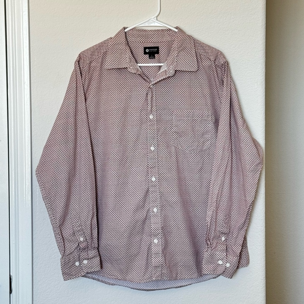 men’s button down long sleeve size large